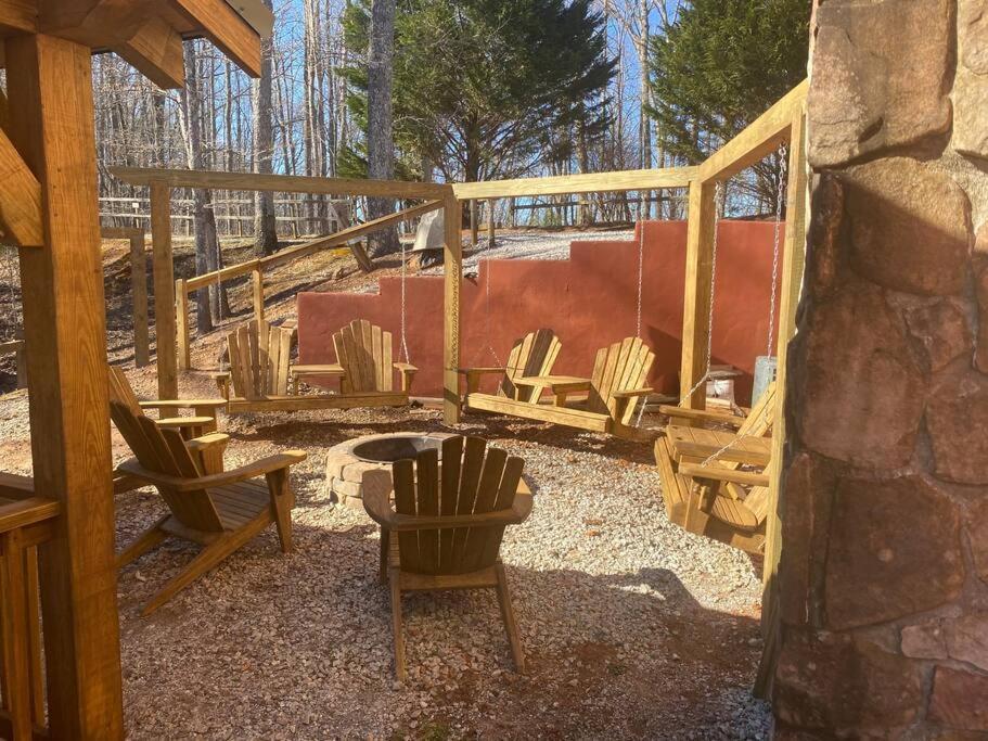 Red Rooster Family Cabin W/Hot Tub+Fire Pit+View Franklin Eksteriør billede