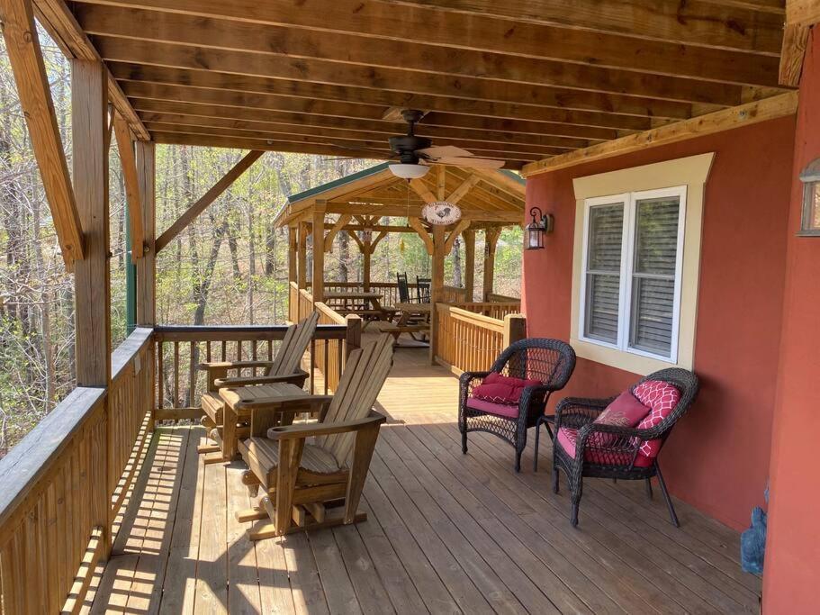 Red Rooster Family Cabin W/Hot Tub+Fire Pit+View Franklin Eksteriør billede